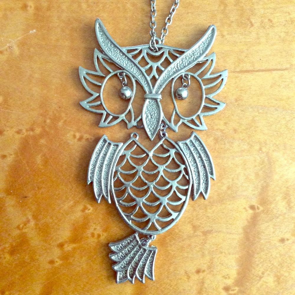 Adorable owl necklace